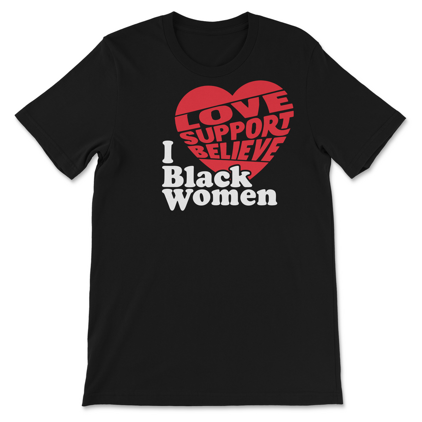 I Love Black Women Men's T-Shirt