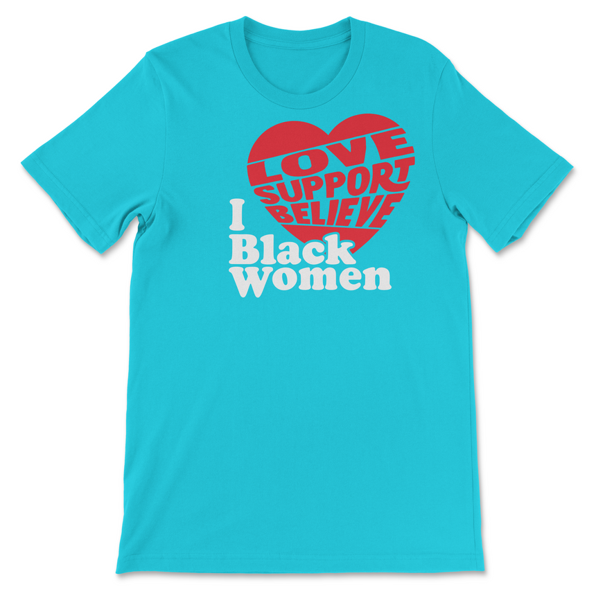 I Love Black Women Men's T-Shirt