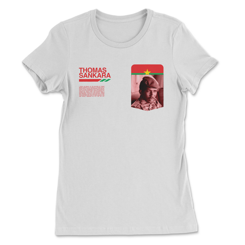 Thomas Sankara Pocket Women's T-Shirt