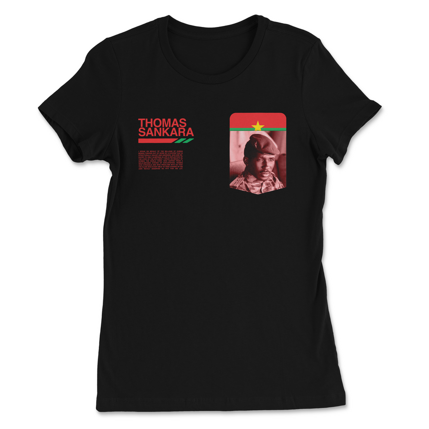 Thomas Sankara Pocket Women's T-Shirt