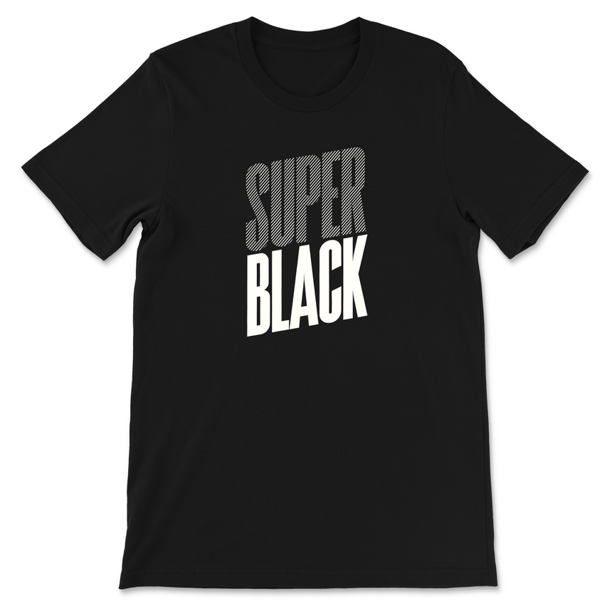 Super Black Men's T-Shirt