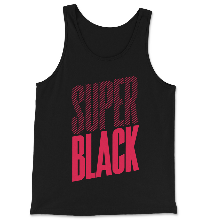 Super Black Men's Tank