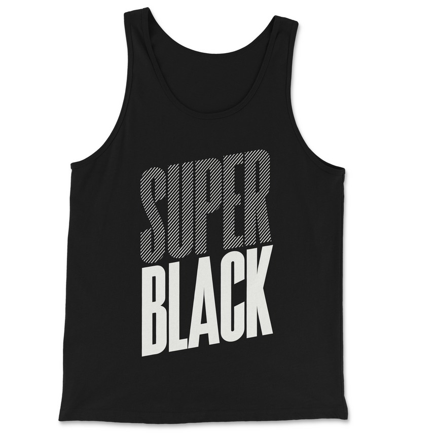 Super Black Men's Tank