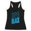 Super Black Women's racerback tank