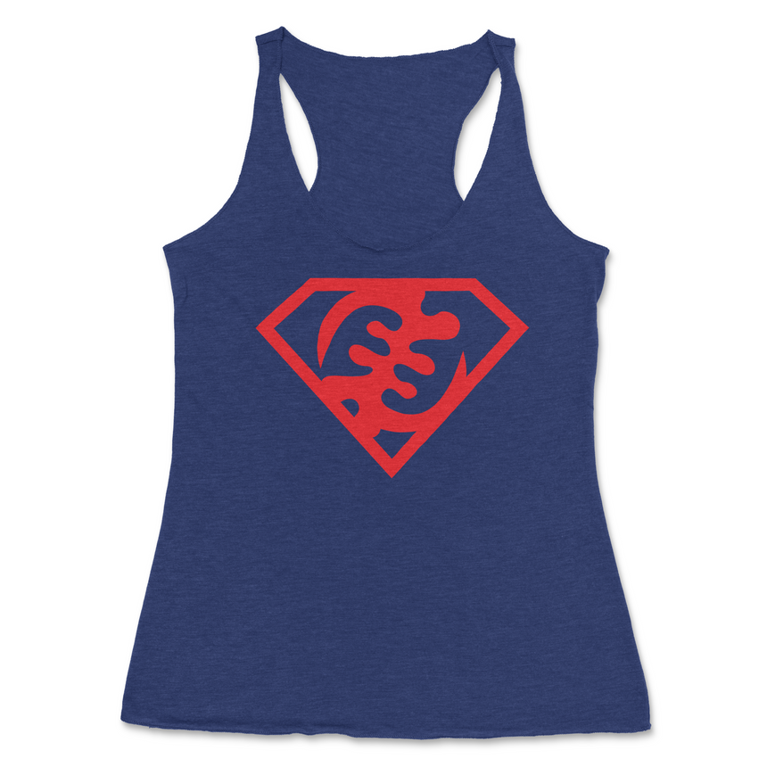 Super Gye Nyame Silhouette Women's Racerback Tank