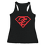 Super Gye Nyame Silhouette Women's Racerback Tank